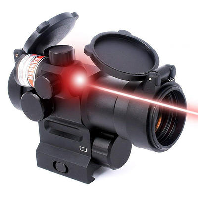 1x30 Red Dot Sight with Red Laser